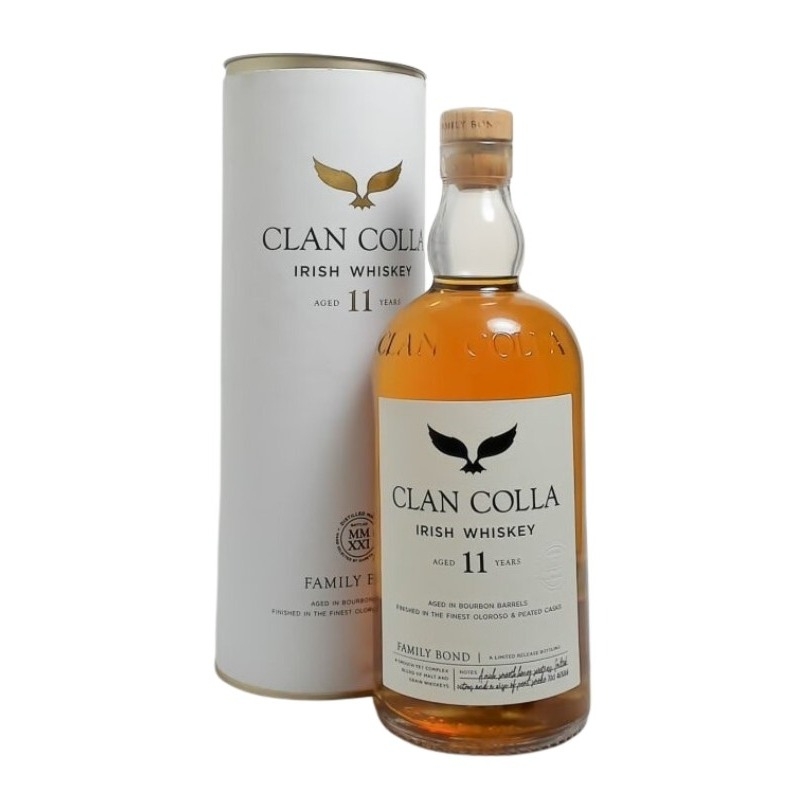 Clan Colla Irish Whiskey Blend 11 Yo